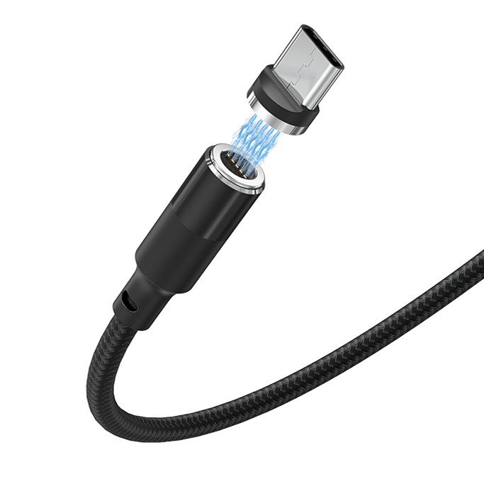 Кабель USB - TYPE C  EZRA DC39 магнитный (3A , 1,2м)