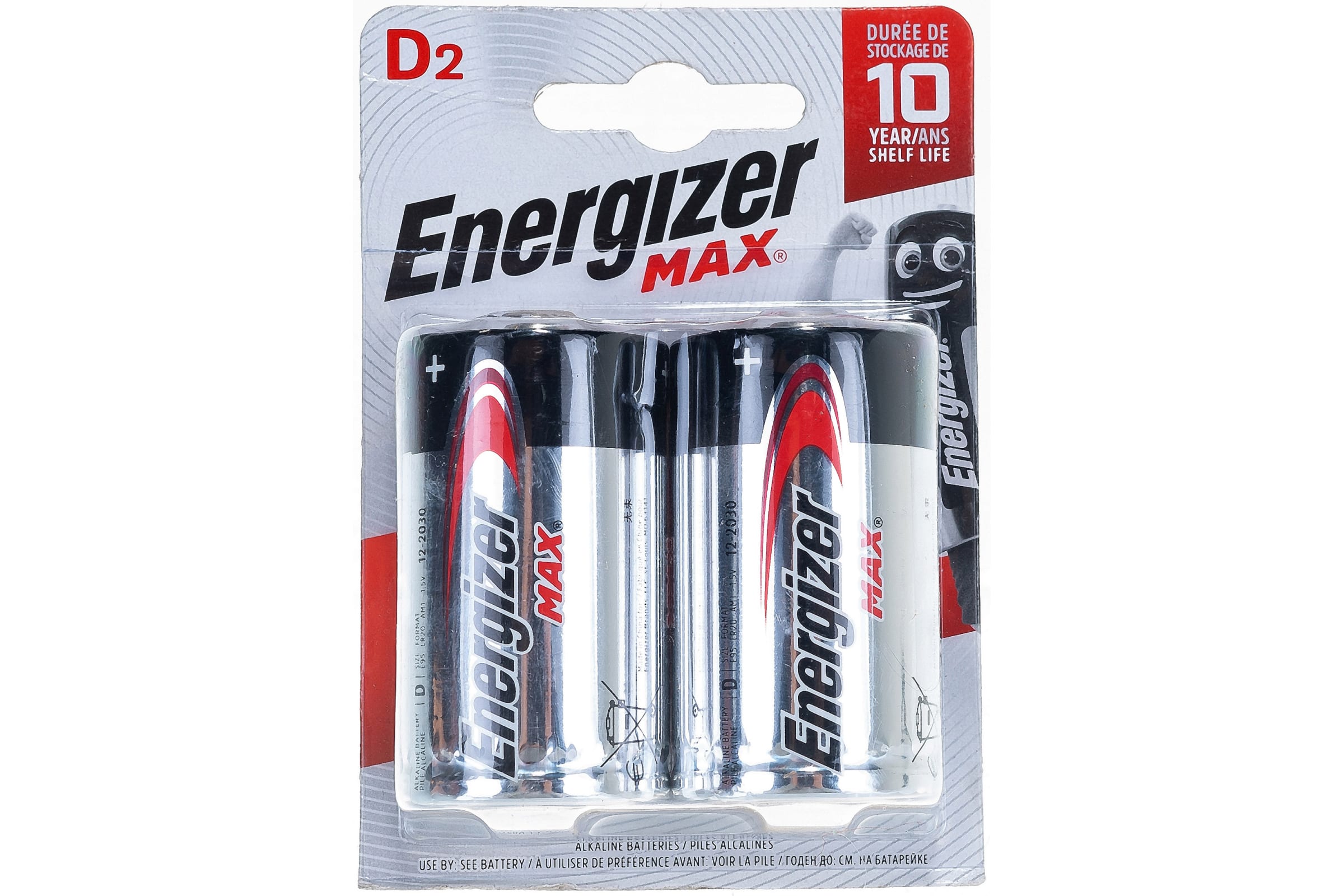 Бат LR20          Energizer power BL-2 (12 шт)