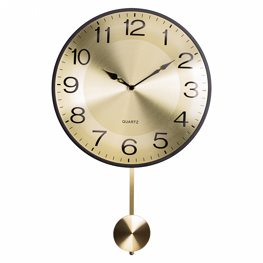 Часы настенные СН 2829 - 001 из МДФ с маятником d =28 см "Классика" (10)