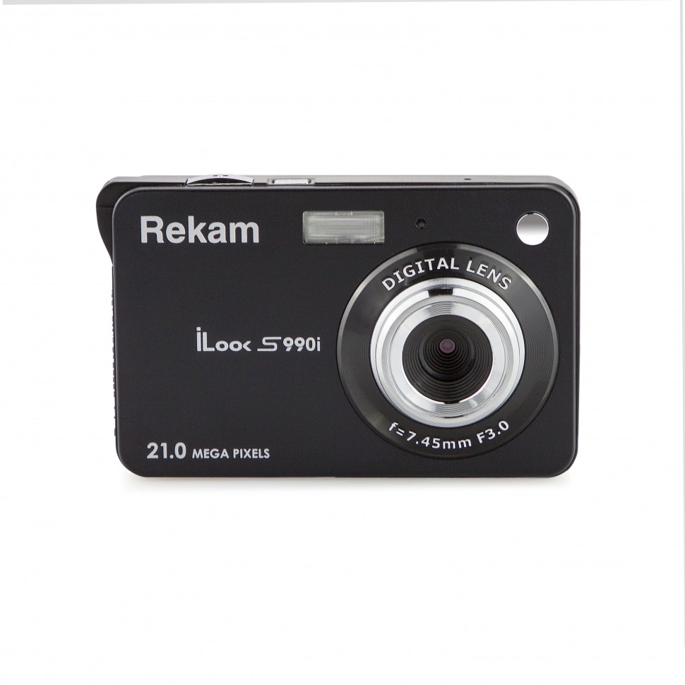Фотоаппарат Rekam iLook S990i черный 21Mp 2.7" 720p SDHC Li-Ion