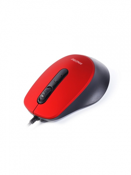 Мышь SmartBuy 265-R ONE беззвучная красная (SBM-265-R)