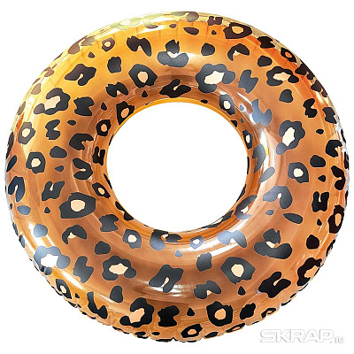 Круг надувной для плавания "Леопард", диаметр: 118 см SC-53