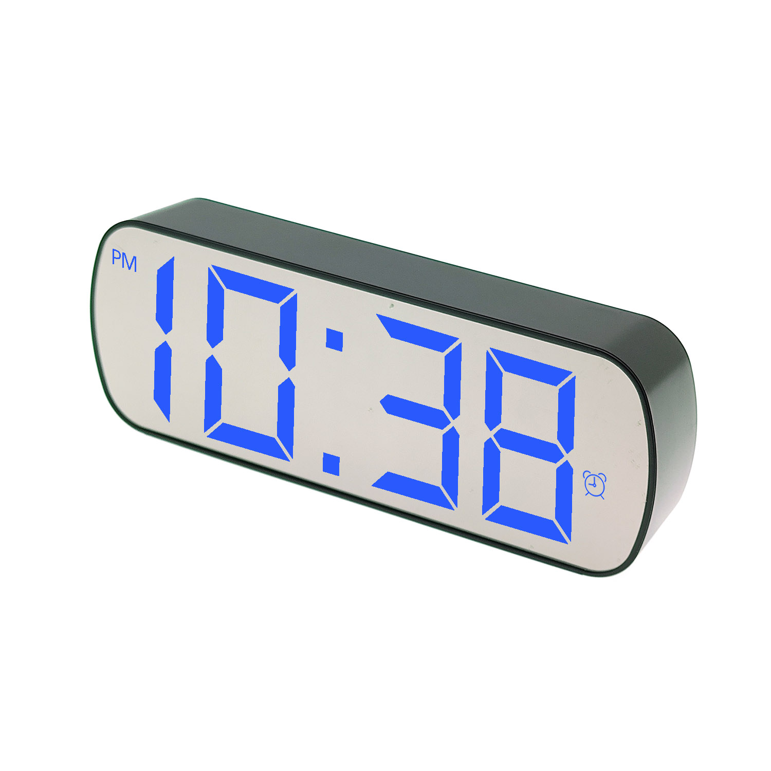 часы настольные VST-895Y/5 (синий) (без блока, питание от USB)