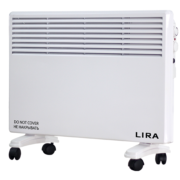 Конвектор электрический "LIRA" LR 0503 / 2 режима, 4 секц., 2200Вт