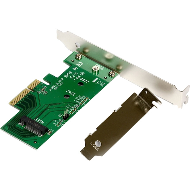 Адаптер Smartbuy DT-120 для M.2 M-Type SSD в PCIe 3 x4