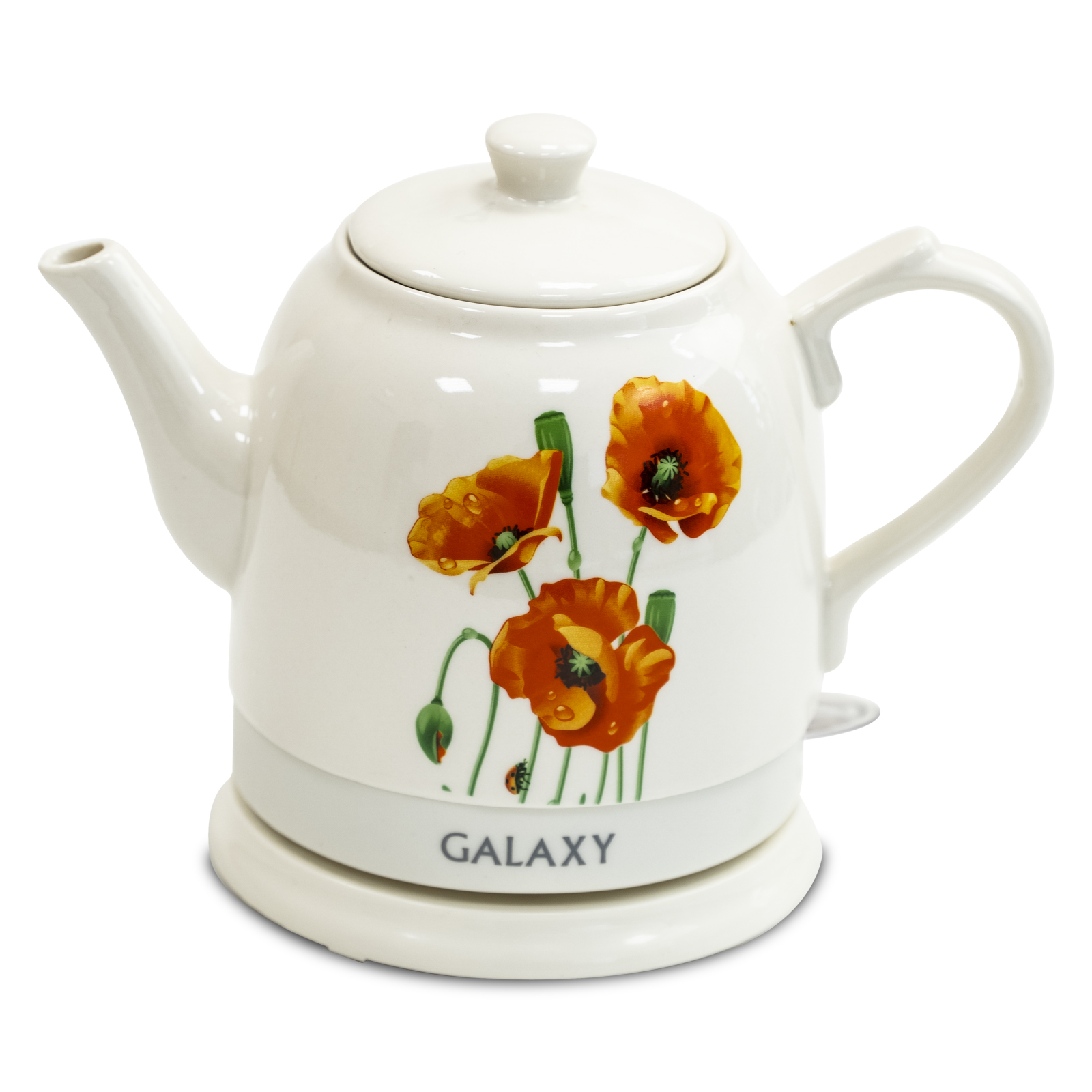 Чайник Galaxy GL 0506  керамич (1,4 кВт, 1,4л) 8/уп