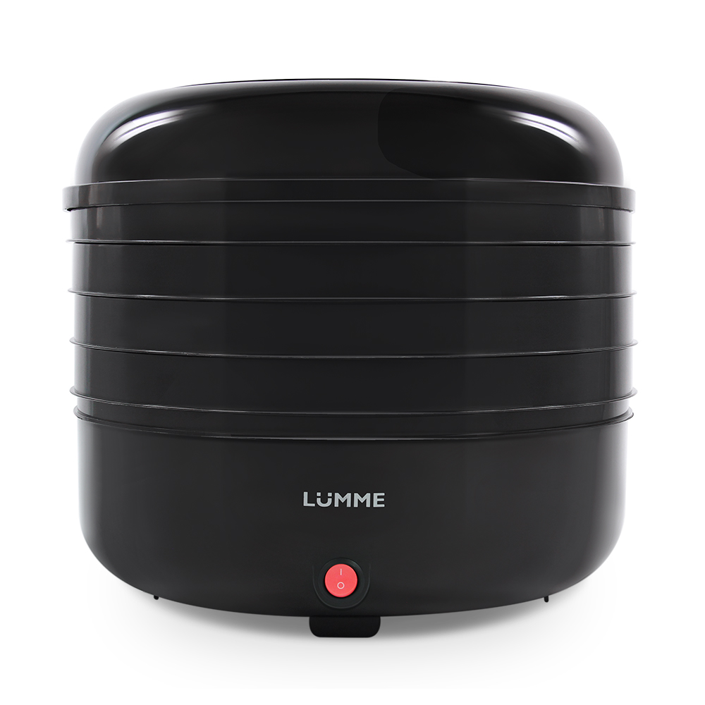 Сушилка для овощей и фруктов LUMME LFD-104PP чёрный жемчуг (200W, 4секц, 16л)