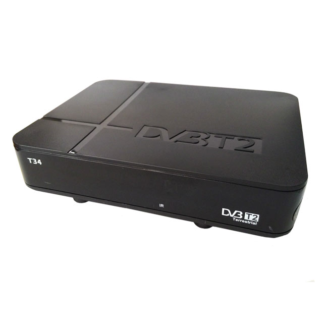 Цифровая TV приставка (DVB-T2) HD ЭФИР HD-Т34 пластик, дисплей, WI-FI, внешний бп