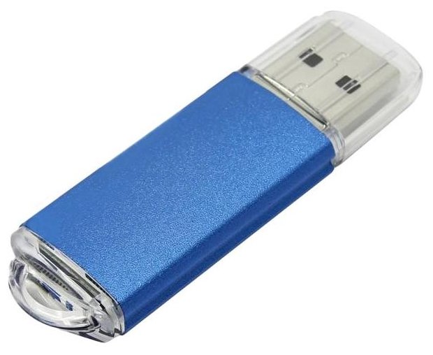 USB2.0 FlashDrives 8Gb Smart Buy  V-Cut Blue (SB8GBVC-B)