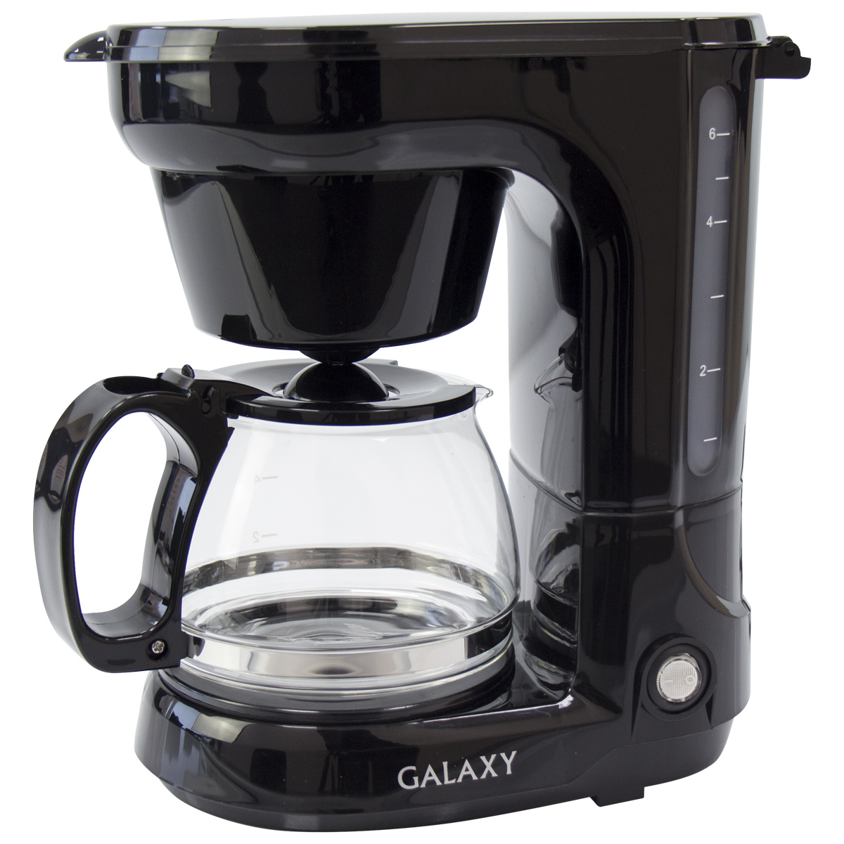 Кофеварка Galaxy GL 0701 700 Вт, объем 0,75 л (4-6 чашек), съемный фильтр (6шт/уп)