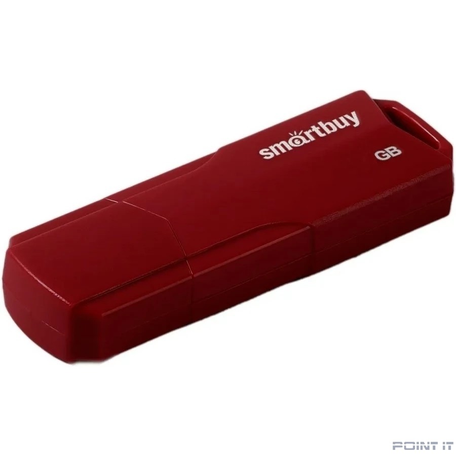 USB2.0 FlashDrives 8Gb Smart Buy  CLUE Burgundy (SB8GBCLU-BG)