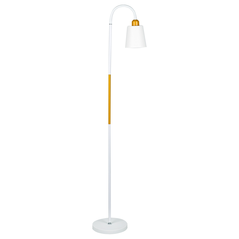 Светильник напольный BY, 157,5 см, E27,220-240В, пластик, белый