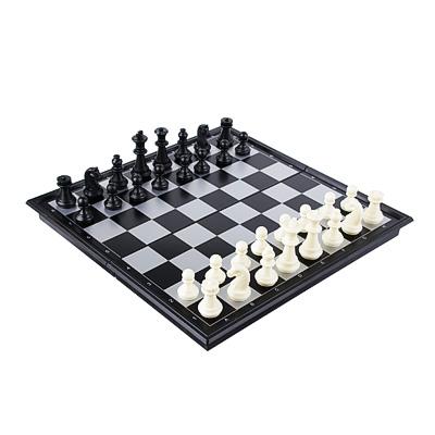 Набор игр 3 в 1 (магнитные шашки, шахматы и нарды) 32х32см, пластик, металл, SC58810