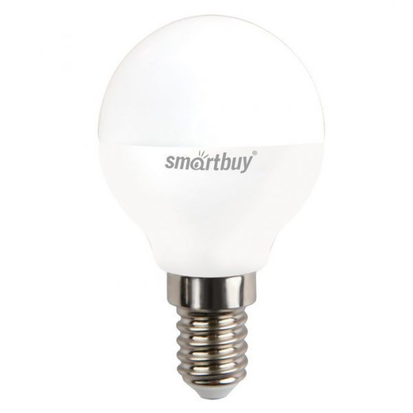 Эл. лампа светодиодная  Smartbuy P45-12W/3000/E14