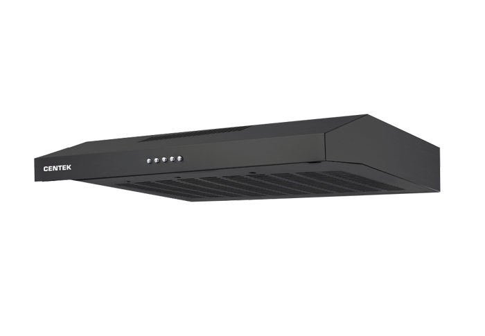 Вытяжка кухонная Centek CT-1801-60 Black (шир 60 см, 350 м3/час, 120Вт, 3 скорости)