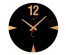 Часы настенные СН 4041 - 005Gld прозрачные d-39 см, открытая стрелка "Двенадцать" (5)