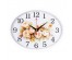 Часы настенные СН 2720 - 108 белый овал Цветы (22,5х29) (10)астенные часы оптом с доставкой по Дальнему Востоку. Настенные часы оптом со склада в Новосибирске.