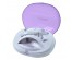 Маникюрный-педикюрный набор LUMME LU-2404  фиолетовый   (2 скор, 7 насадок, сушка для ногтей, 220V)Большой каталог маникюрных наборов оптом по низким ценам. Набор для ухода за собой - продажа оптом.