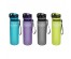 Бутылка спортивная для воды с поильником, 23x6см, 600мл, PC, силикон, 4 цвета