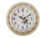 Часы настенные СН 3825 - 003 круглые, корпус белый с золотом "Полевые цветы" (38 см) (5)астенные часы оптом с доставкой по Дальнему Востоку. Настенные часы оптом со склада в Новосибирске.