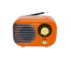 радиопр Telefunken TF-1682B (оранжевый с золотым)