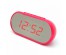 часы настольные VST-712Y-1 розовый корпус (красные цифры) (без блока, питание от USB)стоку. Большой каталог будильников оптом со склада в Новосибирске. Будильники оптом по низкой цене.