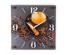 Часы настенные СН 3535 - 010 "Кофе и корица" квадратные (35x35) (10)астенные часы оптом с доставкой по Дальнему Востоку. Настенные часы оптом со склада в Новосибирске.