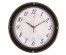 Часы настенные СН 3429 - 002 круг со вставками d=34см, корпус черный "Классика" (10)