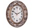 Часы настенные СН 3126 - 008 Эко овал черный с бронзой 31х26см  (10)астенные часы оптом с доставкой по Дальнему Востоку. Настенные часы оптом со склада в Новосибирске.