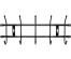 Вешалка настенная ВН5 484х188мм (5 крючков) черный (5)Товары для одежды оптом. Вешалки для одежды оптом с доставкой по Дальнему Востоку. Вешалки оптом.