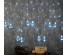 Эл.гирл. "Бахрома" 2.4 х 0.7 м с насадками "Шарики", IP20, прозр нить, 108 LED, свечение тёплое бел