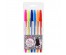 Ручки шариковые набор 6 цветов, Фэшн Китти, 0,7 мм, в ПВХ пенале с подвесом