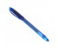 Ручка шариковая синяя, маслянные чернила, тонир.корпус, накладка, 0,5мм, инд. ма 50шт/уп