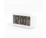 Часы настольные  Сигнал EC-137W белый (электронные, дата, будильник, темпер., подсветка)стоку. Большой каталог будильников оптом со склада в Новосибирске. Будильники оптом по низкой цене.