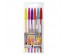 Ручки шариковые набор 6 цветов, 0,7 мм, в ПВХ пенале с подвесом