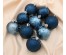 Набор шаров пластик d-6 см, 9 шт "Лилиан" синий 4316797грушки оптом. Елочные игрушки оптом по низкой цене со склада в Новосибриске. Елочные игрушки оптом.