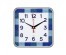 Часы настенные СН 1918 - 104 квадрат 19х19см, корпус серый "Клетчатый принт" (10)астенные часы оптом с доставкой по Дальнему Востоку. Настенные часы оптом со склада в Новосибирске.