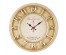 Часы настенные СН 4141 - 001 круг d=41 см, корпус бежевый с золотом "Винтаж" (5)