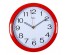Часы настенные СН 6026 - RED Красные круглые (30х30)астенные часы оптом с доставкой по Дальнему Востоку. Настенные часы оптом со склада в Новосибирске.