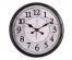 Часы настенные СН 4844 - 005 круг d=49,5см, корпус черный с серебром "Лофт" (5)астенные часы оптом с доставкой по Дальнему Востоку. Настенные часы оптом со склада в Новосибирске.