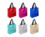 Пакет-сумка подарочный, ПВХ, 36x32x12 см, 6 цветов - фольгированный слой