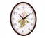 Часы настенные СН 2720 - 111 коричнев овал Ретро цветы (22,5х29) (10)астенные часы оптом с доставкой по Дальнему Востоку. Настенные часы оптом со склада в Новосибирске.