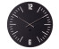 Часы настенные СН 4038 - 001  из металла, круг d=40 см, открытая стрелка, черный "Классика"  (5)