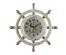 Часы настенные СН 3615 - 104 корпус штурвал белый с золотом Маяк круглые (диам 15)астенные часы оптом с доставкой по Дальнему Востоку. Настенные часы оптом со склада в Новосибирске.
