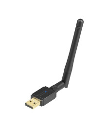 Bluetooth адаптер OT-PCB17 Чёрный (с антенной, V5.1, USB в PC)