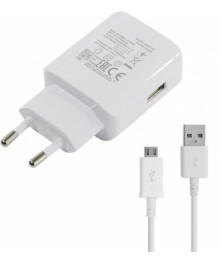 Блок пит USB сетевой  Орбита OT-APU19 + кабель microUSB (5B, 2100mA, 1м)USB Блоки питания, зарядки оптом с доставкой по России.