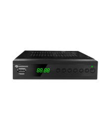Цифровая TV приставка (DVB-T2) NICEDEVICE T625 (дисп, кн, мет, SI2141, T2/C, AC3, WiFi, IPTV, бп)