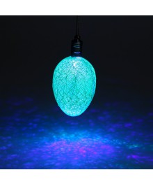 Игрушка световая "Шишка на елку" (батарейки в комплекте) 6 см, 1 LED, RGB, ЖЕЛТЫЙ   2361541грушки оптом. Елочные игрушки оптом по низкой цене со склада в Новосибриске. Елочные игрушки оптом.