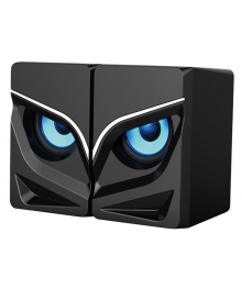 Колонки  Активные Qumo Rage AS005, 10 ВТ, 2.0, объемн звуч, синяя подсв (отключаемая), USB+Jac 3,5по низкой цене. Колонки Defender оптом с доставкой по Дальнему Востоку. Качетсвенные колонки оптом.
