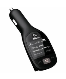 Авто FM модулятор RITMIX FMT-A705  с дисплеем, USB,microSD +пультансмиттер оптом с доставкой по Дальнему Востоку. Болшой каталог тарнсмиттеров оптом по низкой цене!